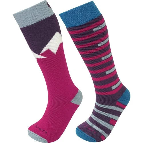 Lorpen T2 Children's Socks Pack of 2