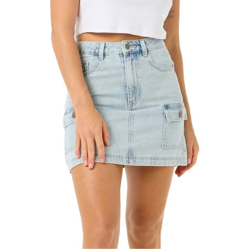 Las dalias denim mini