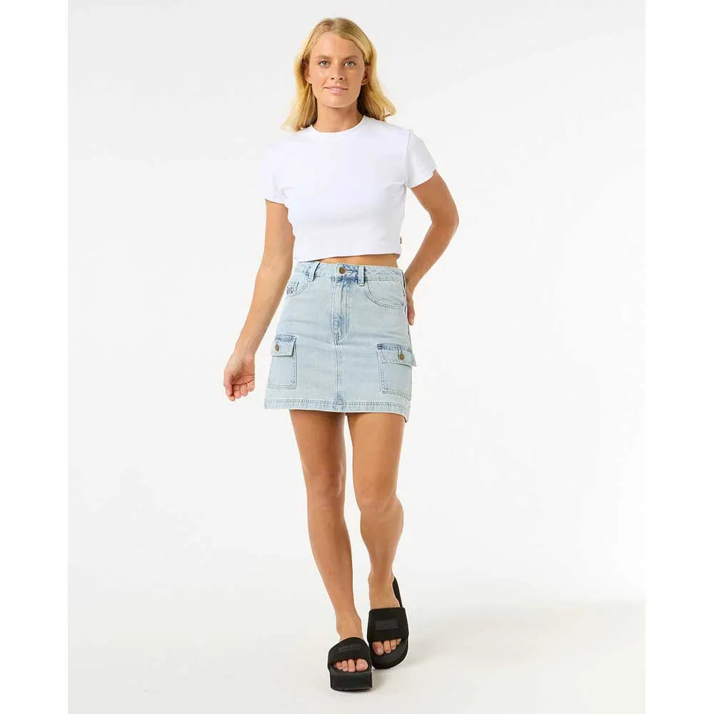 Las dalias denim mini