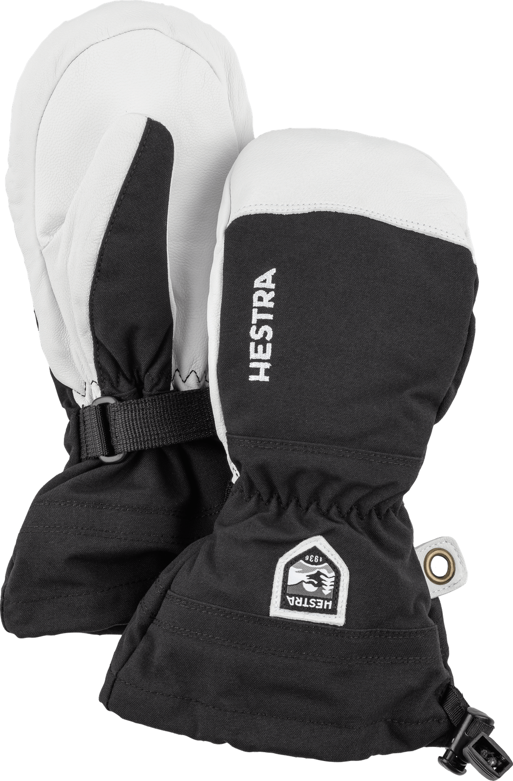 Army Leather Heli Ski Mitt Jr