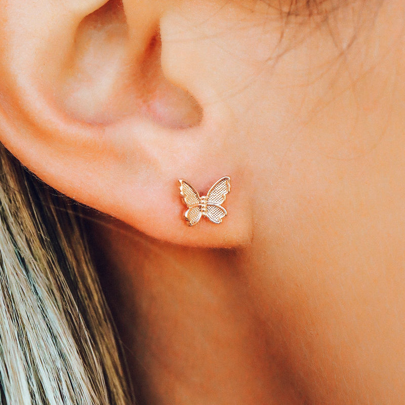 Butterfly in Flight Earrings