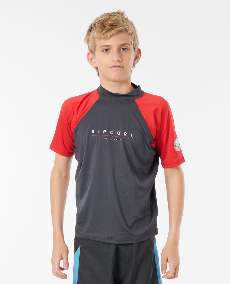 BOYS SHOCKWAVES SHORT SLEEVE UV