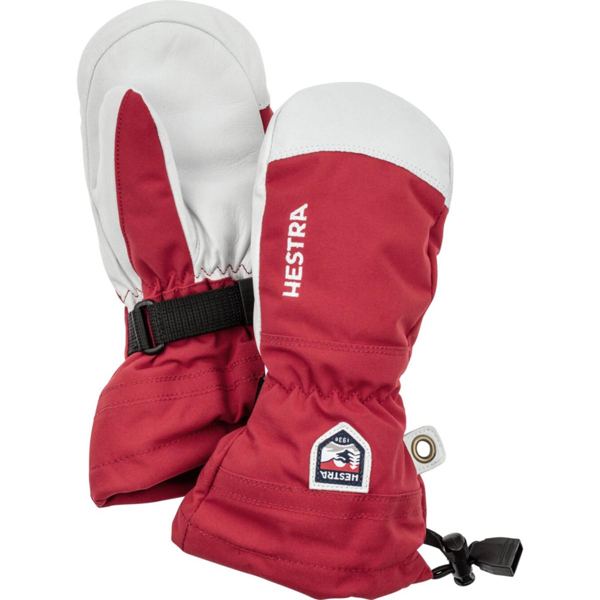 Army Leather Heli Ski Mitt Jr