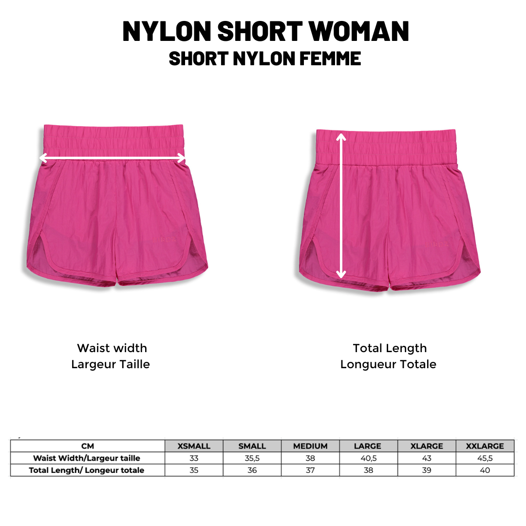Nylon Shorts Cotton Candy Women