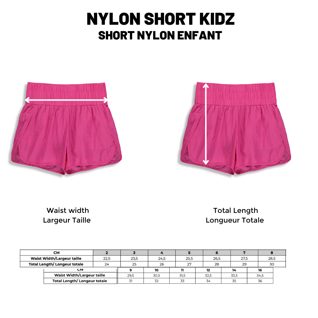Nylon Shorts Cotton Candy Kidz