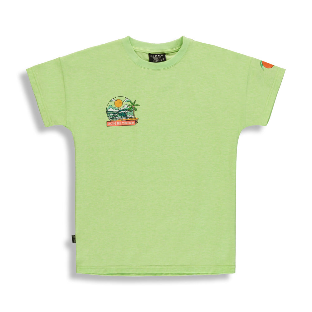 Sunset Tee Patina Green Kidz