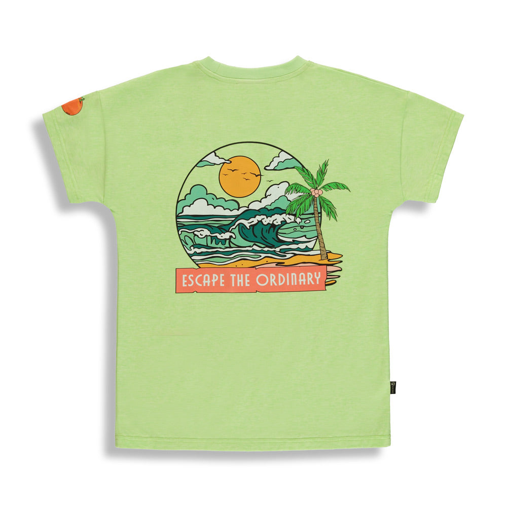 Sunset Tee Patina Green Kidz