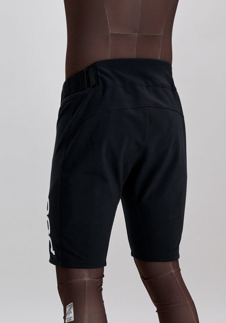 Shorts de course de ski pour hommes Uranium Black
