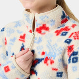 Veste en polaire givrée pour juniors
