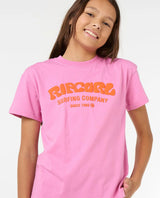 T-shirt surf puff relaxed tee - fille
