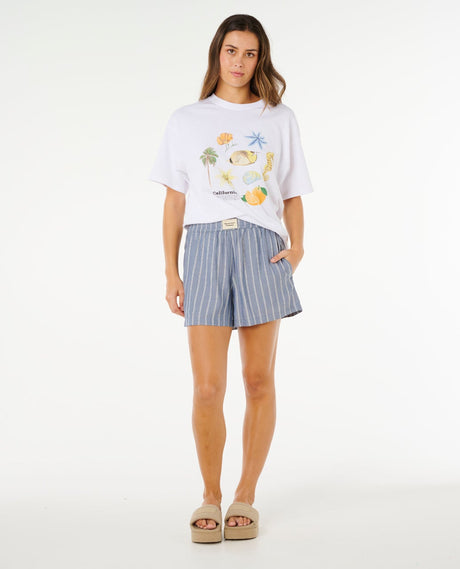 Beach Days Pinstripe Short