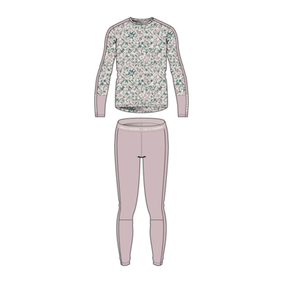 Jr graphic lifa merino set