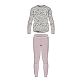 Jr graphic lifa merino set