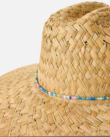 Chapeau de soleil en paille pour le surf