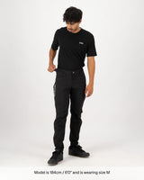 Pantalon de randonnée en mérinos Diversion - Noir | Pantalon pour homme