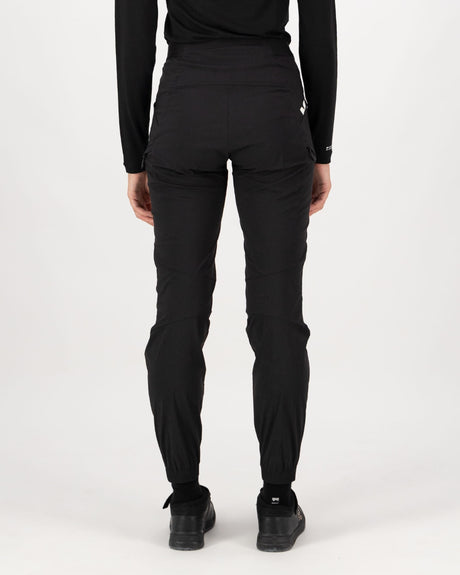 Pantalon de randonnée en mérinos Diversion - Noir | Pantalon pour femme