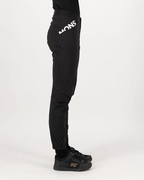 Pantalon de randonnée en mérinos Diversion - Noir | Pantalon pour femme