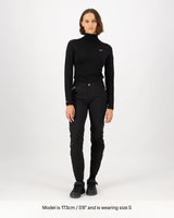 Pantalon de randonnée en mérinos Diversion - Noir | Pantalon pour femme