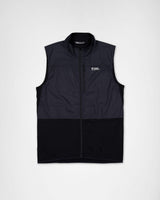 Gilet coupe-vent en mérinos Diversion - Noir | Gilet pour homme