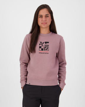 Pull Inversion Merino Crew - Antler | Femme