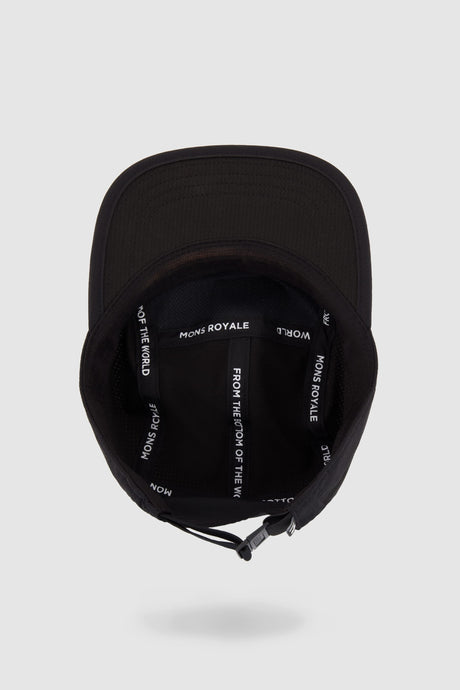 Casquette de trail Velocity - Noir | Casquette unisexe