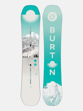 Burton - Snowboard à cambre Feelgood pour femme