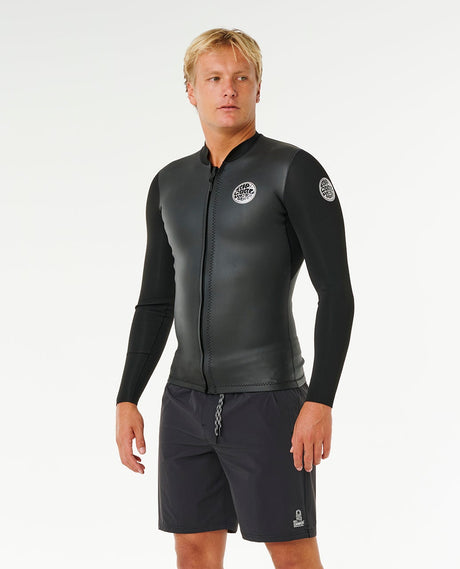 Veste zippée à l'avant Dawn Patrol 1,5 mm