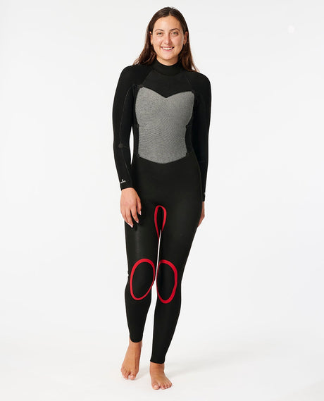 Combinaison de surf int&eacute;grale Omega 4/3 avec fermeture &eacute;clair dorsale pour femme