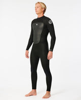 Combinaison de surf intégrale Omega 4/3 avec fermeture éclair dorsale