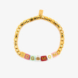 Dog mom stretch bracelet