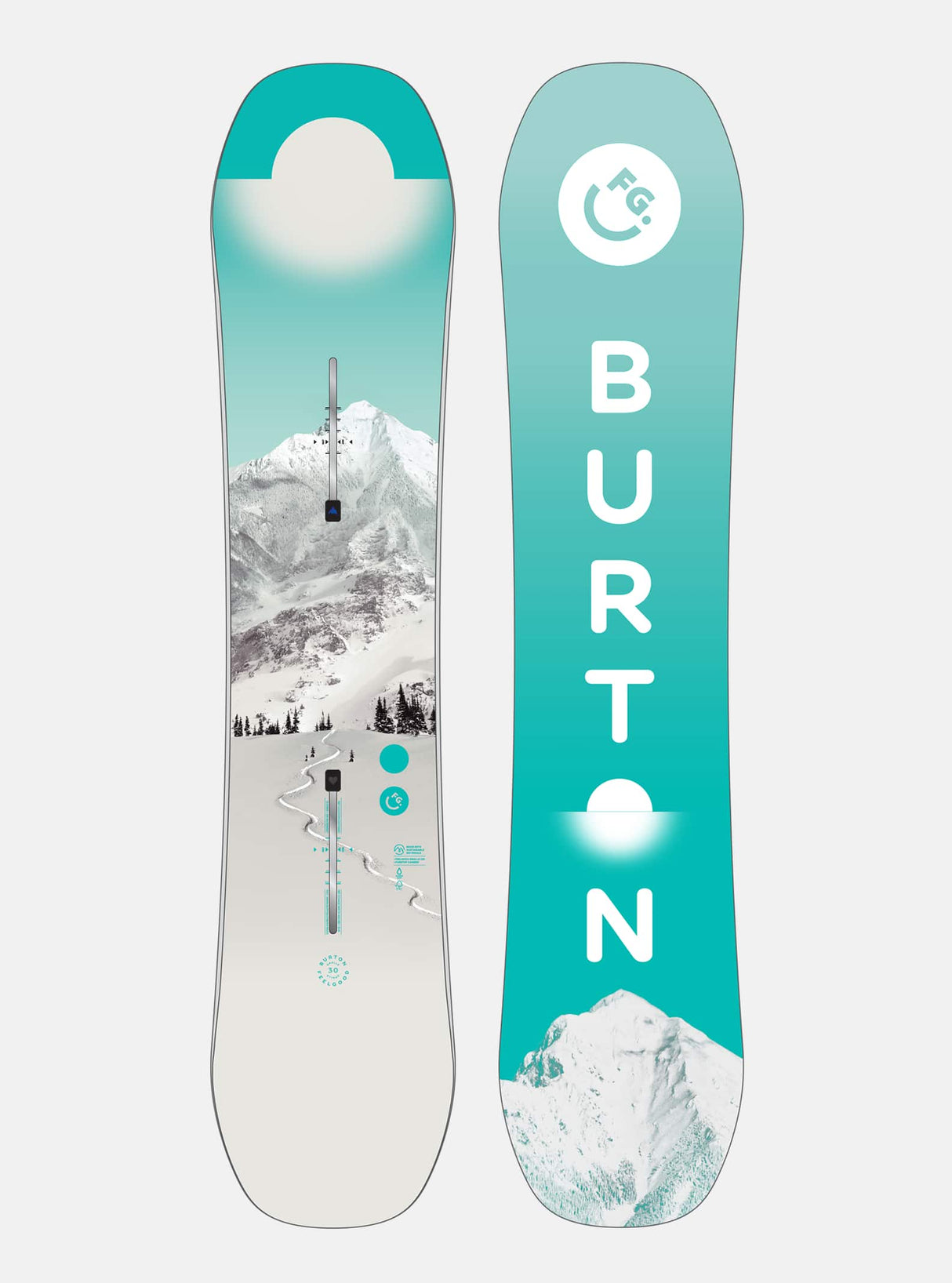 Burton - Planche à neige Feelgood Smalls Camber pour enfant