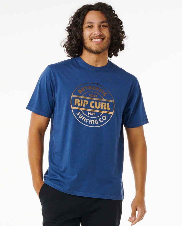 Surf revival stamp tee