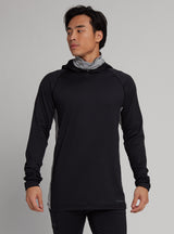 Men Midweight X Base Layer Long Neck Hoodie