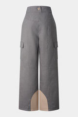 Pantalon de Ski en Flanelle Lunia