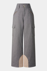 Pantalon de Ski en Flanelle Lunia