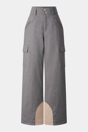Pantalon de Ski en Flanelle Lunia