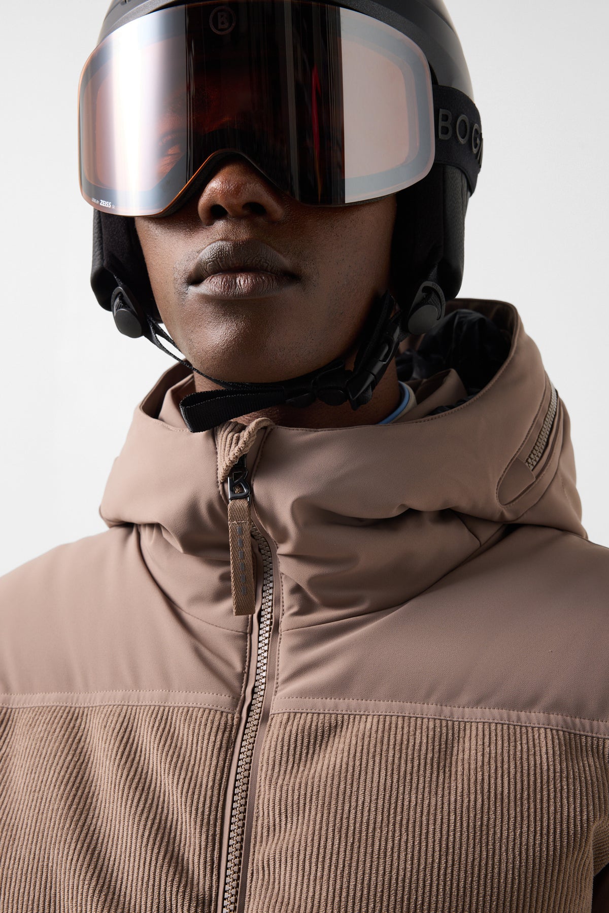 Veste de ski en velours côtelé Corsin