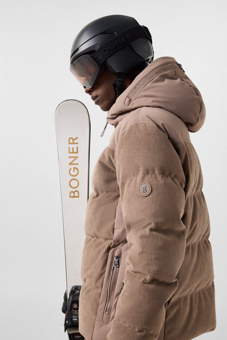 Veste de ski en velours côtelé Corsin