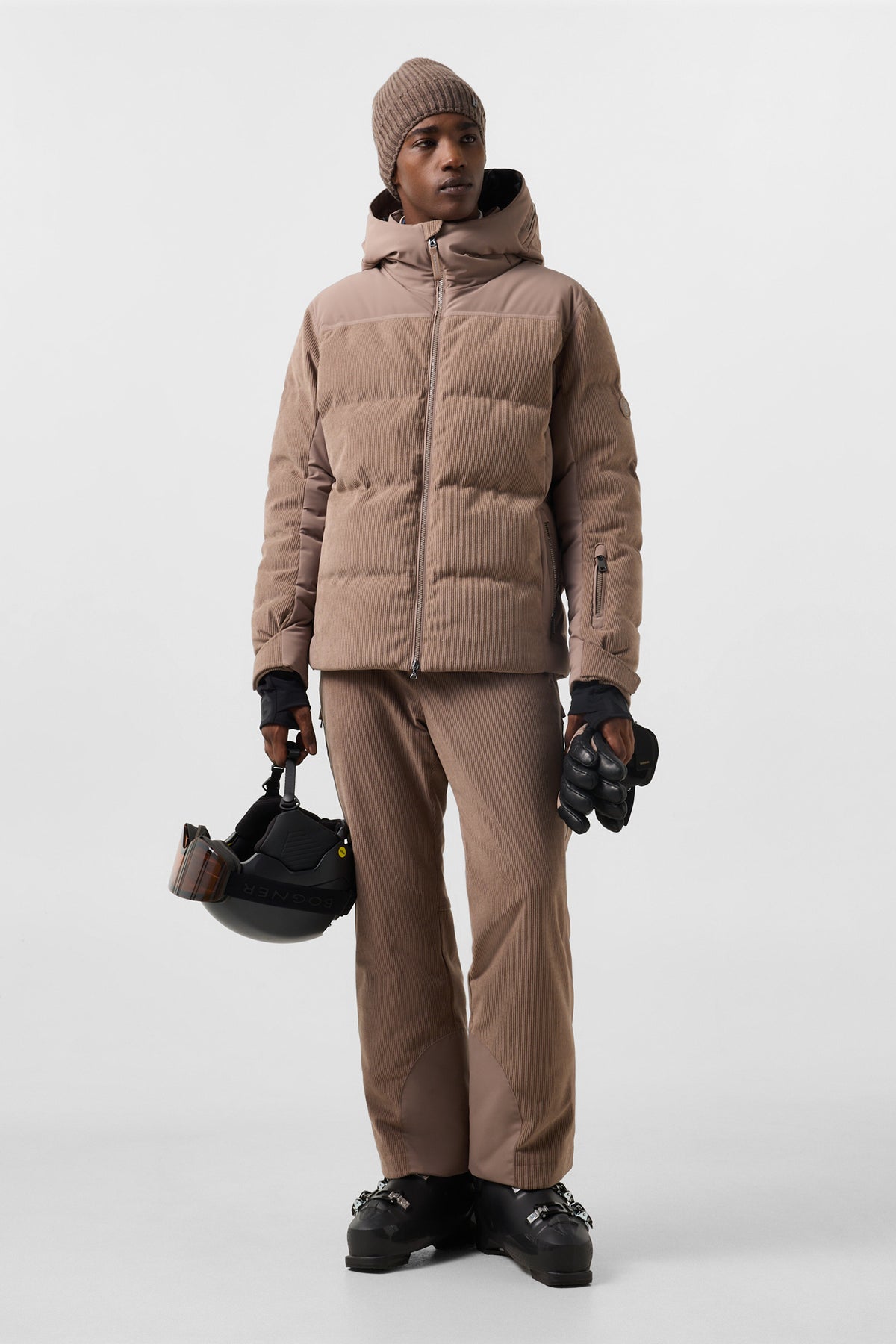 Veste de ski en velours côtelé Corsin
