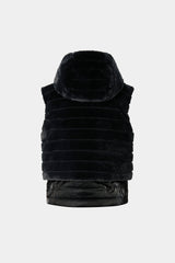 Manda gilet en duvet en fausse fourrure