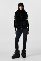 Manda gilet en duvet en fausse fourrure