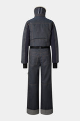Combinaison de ski en denim Jenna