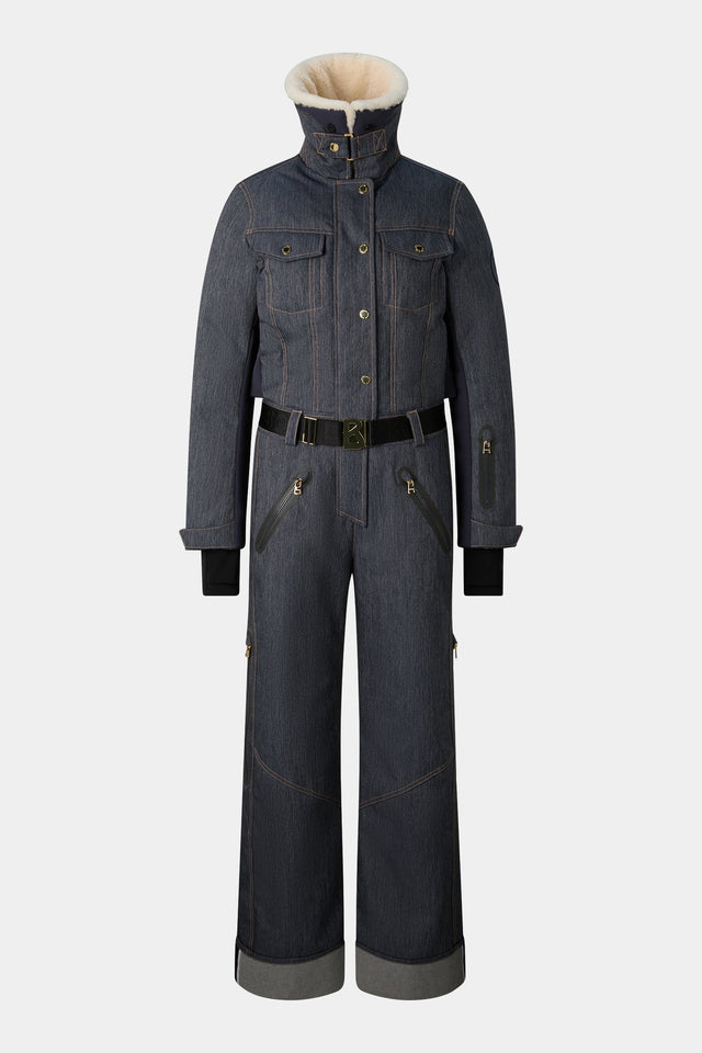 Combinaison de ski en denim Jenna