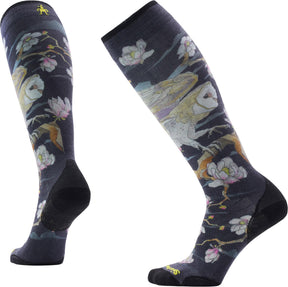 Chaussettes Smartwool Ski Zero Cushion Nightwatcher Print OTC - Femme
