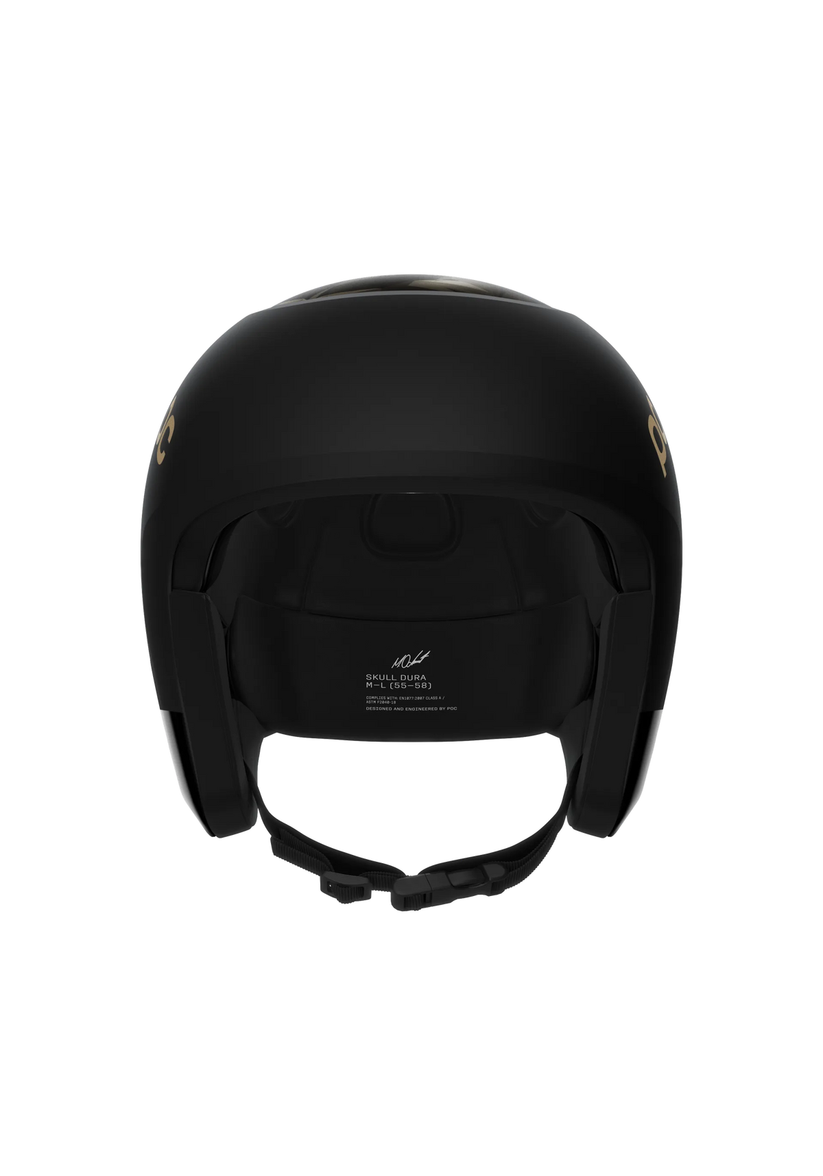 Skull Dura Jr Marco Odermatt Ed. - Uranium Black/Podium Gold