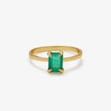 Emerald Statement Ring