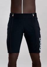 Shorts de course de ski pour hommes Uranium Black