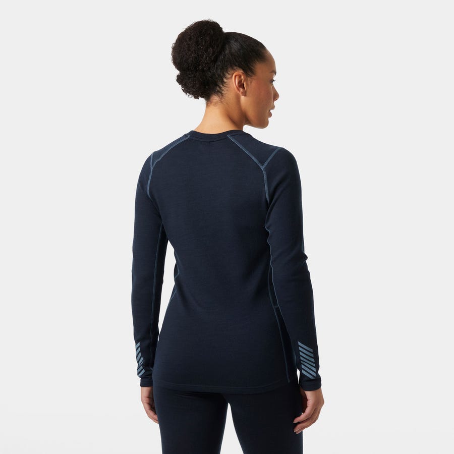 LIFA® Merino Midweight Graphic Long-Sleeve Crew Base Layer pour femme