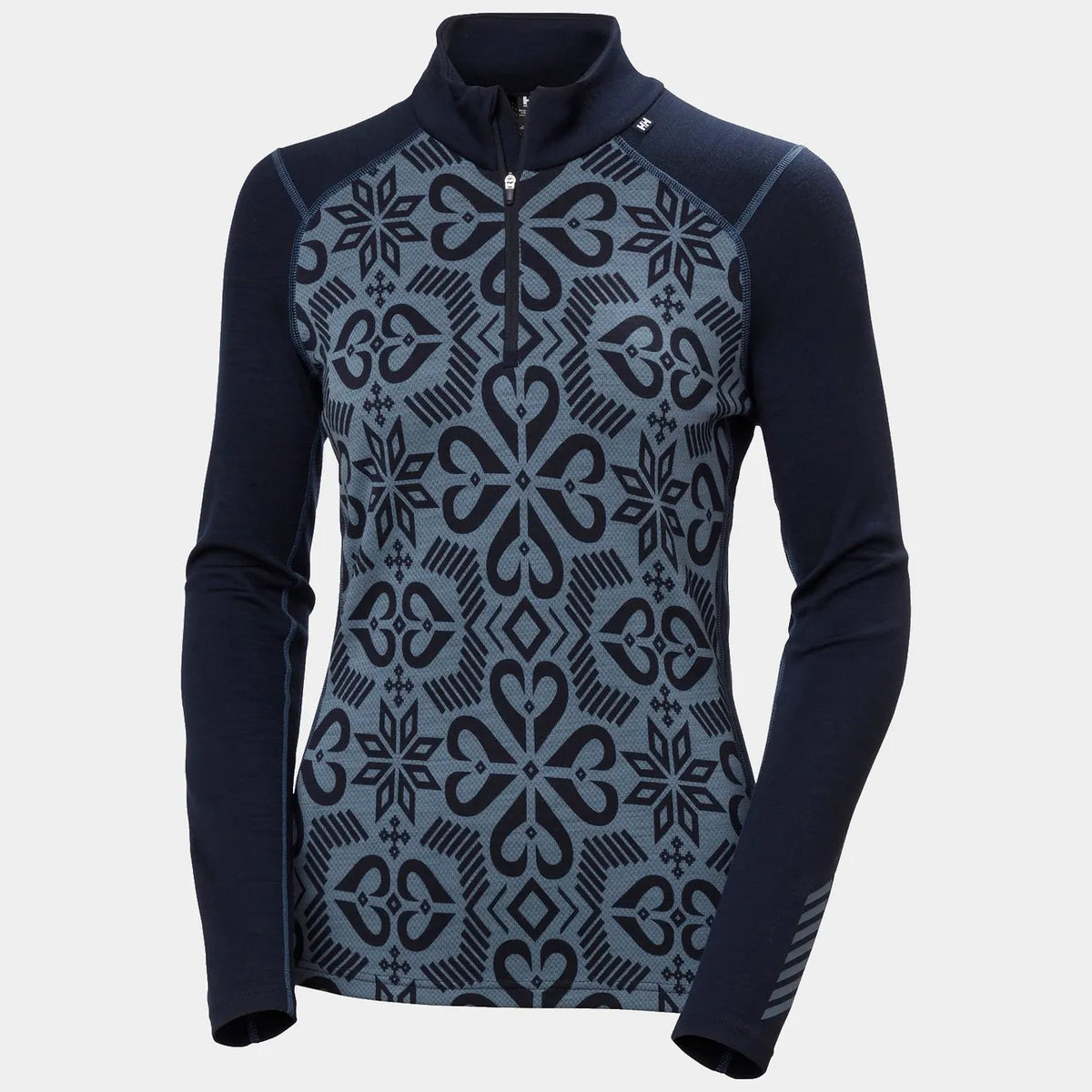 Lifa merino midweight graphique 1/2 zip pour femmes