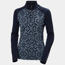 Lifa merino midweight graphique 1/2 zip pour femmes